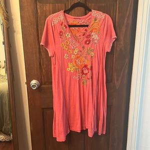 Johnny Was shirt dress